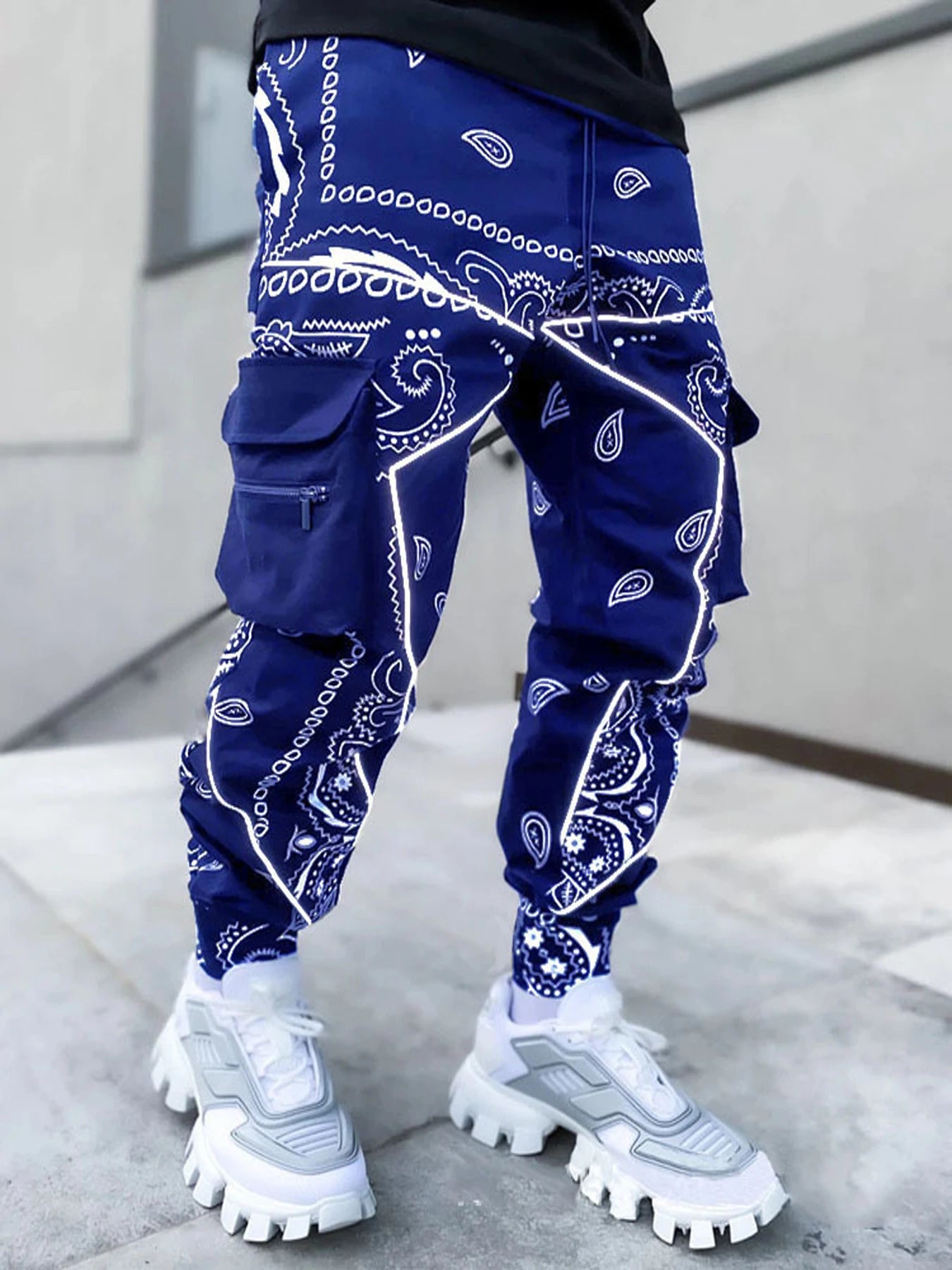 Herren Hose Sporthose Trainingshose Jogger Fitness Slim Fit Cargo Streetwear