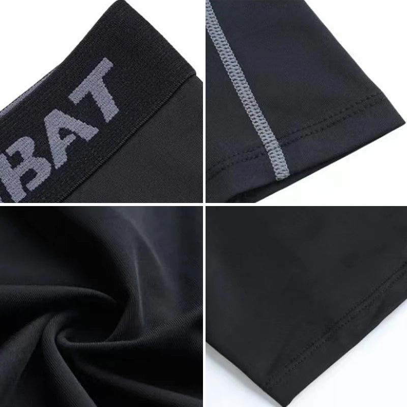 Herren Leggings Sporthose Jogginghose Trainingshose Lauf Hose Kompressionshose