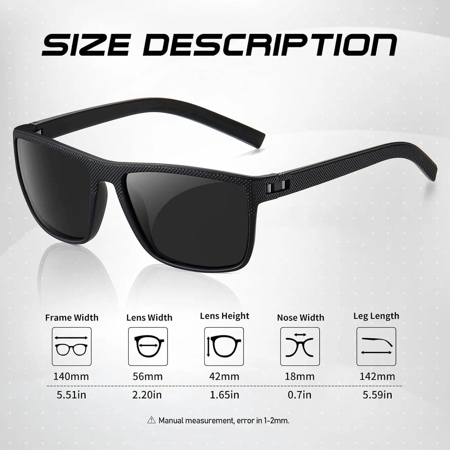 3 Stk Herren Designer Sonnenbrille Polarisierte Pilotenbrille Damen Brille UV400