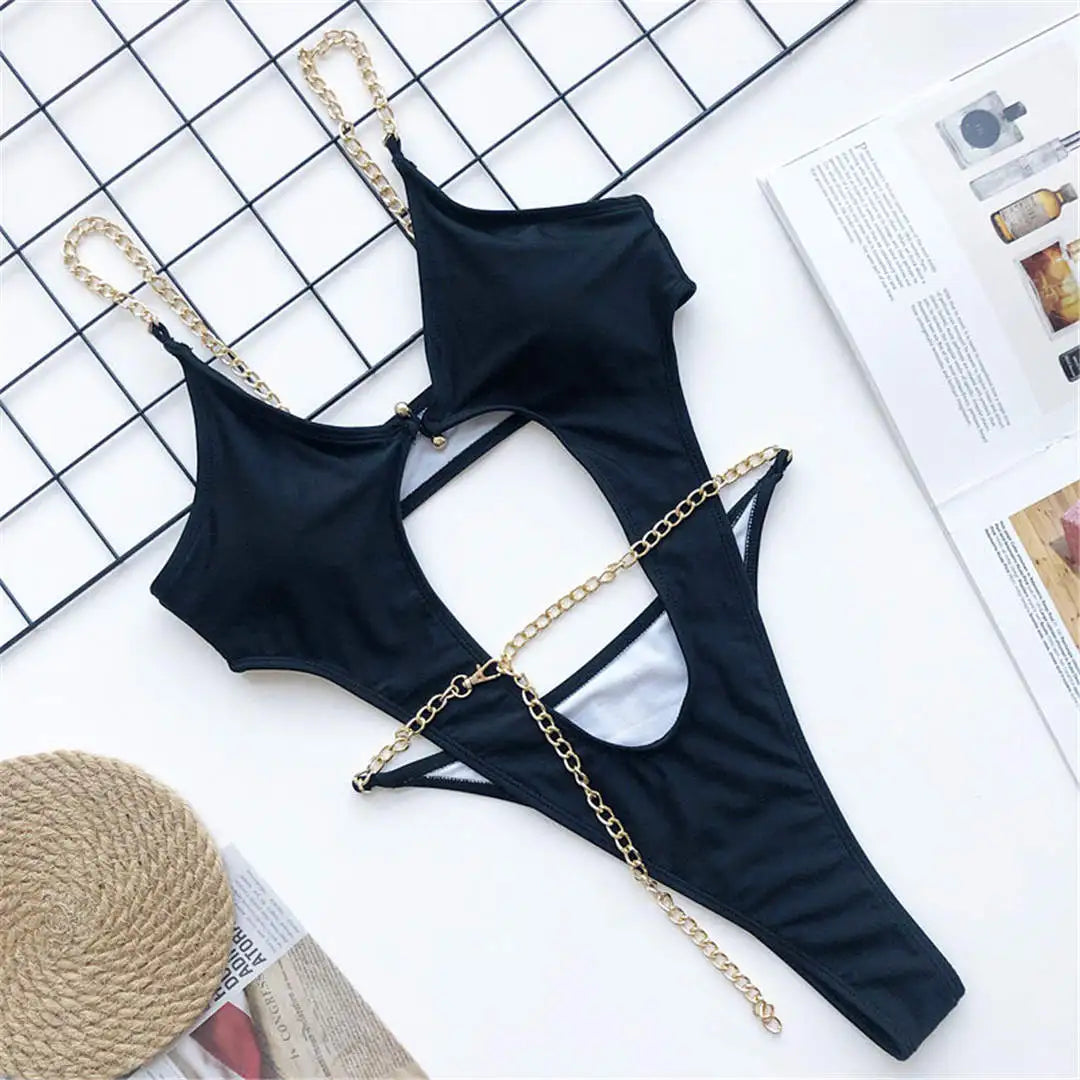 Frauen Bademode High Cut Bikini Set Sexy Push Up Badeanzug Damen Tanga Swimwear