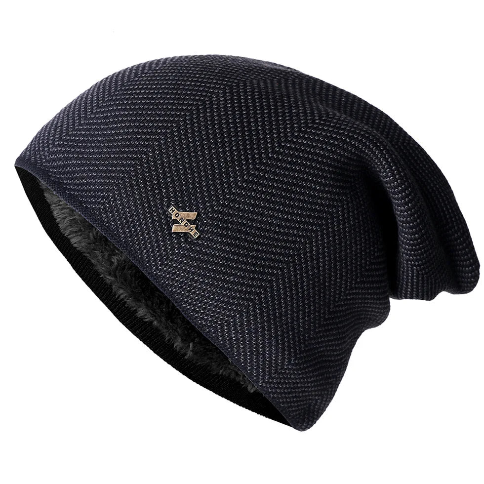 Warme Herren Damen Wintermütze Woll Mütze Fashion Strickmütze Kappe Hut Unisex