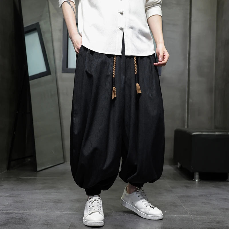 Männer Hose Haremshosen Pumphosen Pluderhosen Hosenrock Herrenrock Kilt Jogger