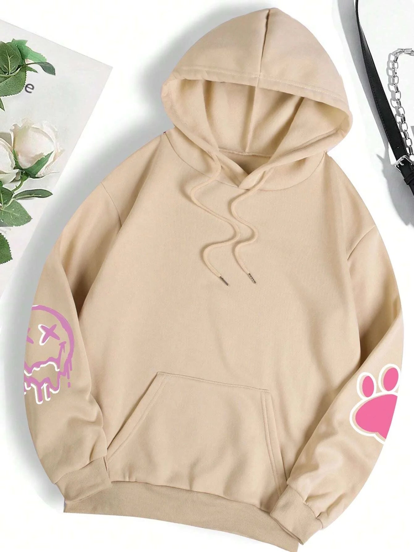 Teddybär Kapuzenpullover Sweatshirt Fleece Hoodie Pulli Damen Kapuzenpulli Shirt