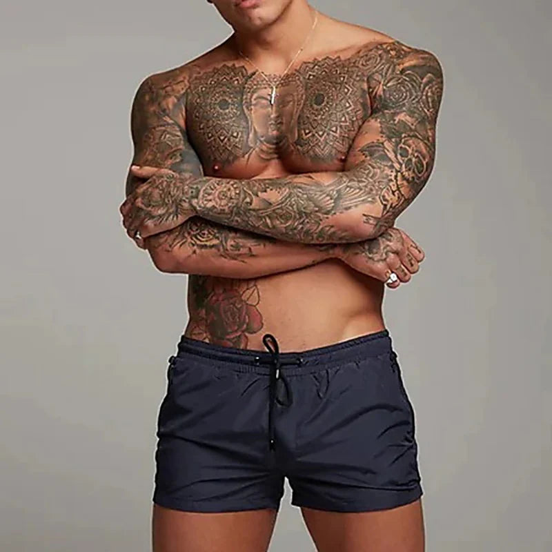 Costume Mare Uomo Pantaloncini corti Boxer Shorts Bagno Slip Interno Piscina
