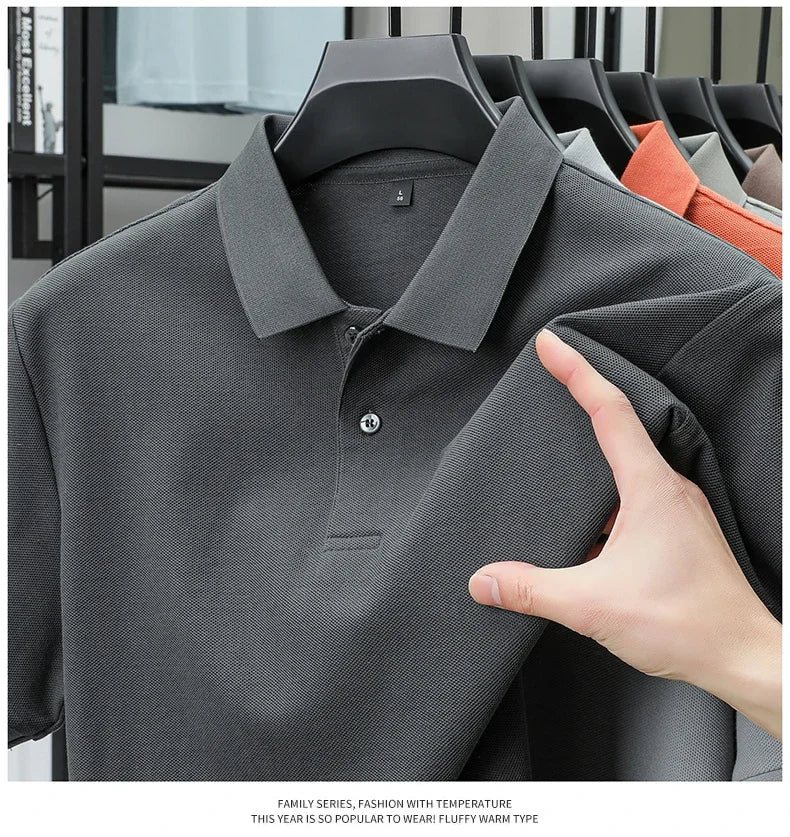 Herren Poloshirt POLO Shirt T-Shirt Kurzarm Zipper Hemd Fashion Polohemd Top NEU