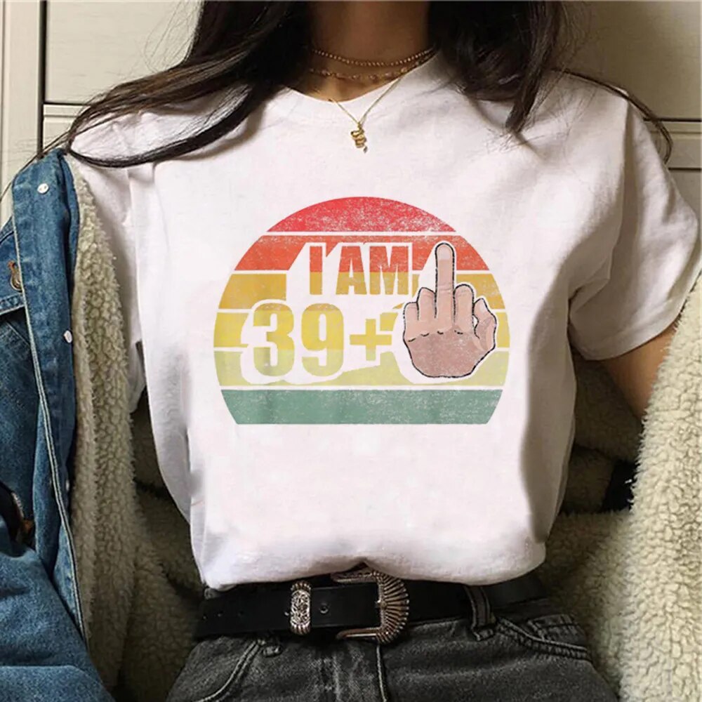 Damen Sommer Top 3D Katzen T-Shirt Rundhals Streetwear lockeres Damentop