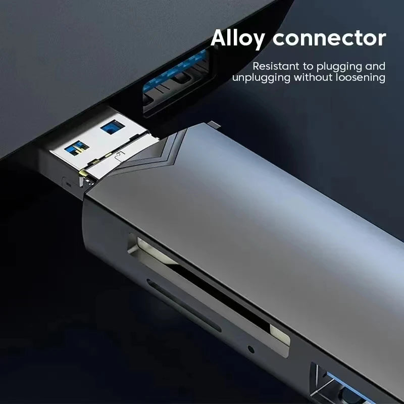 6 in1 Kartenleser USB Stick USB-C Speicherstick Memorystick Universal Adapter