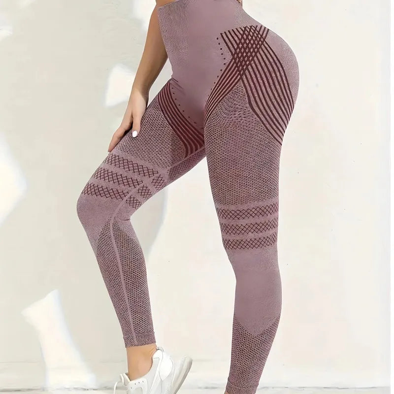 Yoga Leggings Push Up Damen Sport Hose Fitness Gym Stretch Leggins Jogginghose