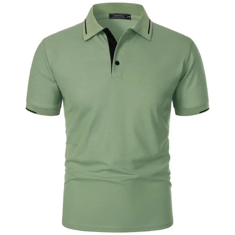 Herren Poloshirt POLO Shirt T-Shirt Kurzarm Zipper Hemd Fashion Polohemd NEU