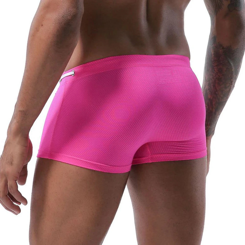 Costume Mare Uomo Pantaloncini corti Boxer Shorts Bagno Slip Interno Piscina