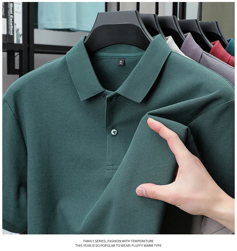 Herren Poloshirt POLO Shirt T-Shirt Kurzarm Zipper Hemd Fashion Polohemd Top NEU