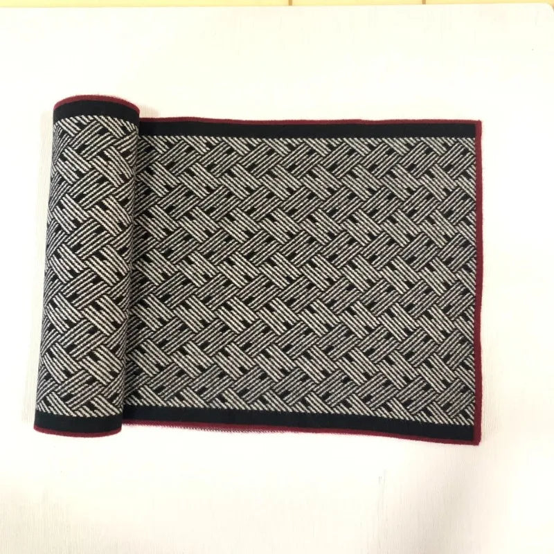Herren Schal Winterschal Stola Schlauchschal Halstuch Wollschal Strickschal Loop