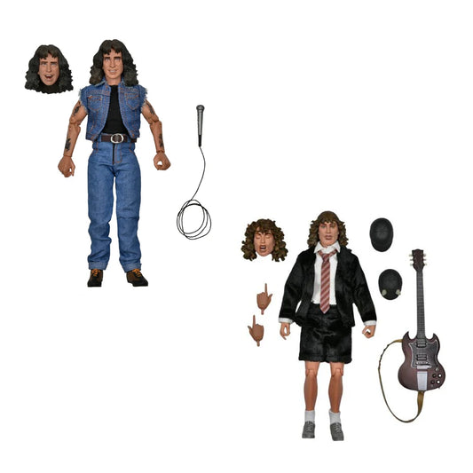 Bon Scott Angus Young Action Figur Model Spielzeug Figuren 18cm Action-figur