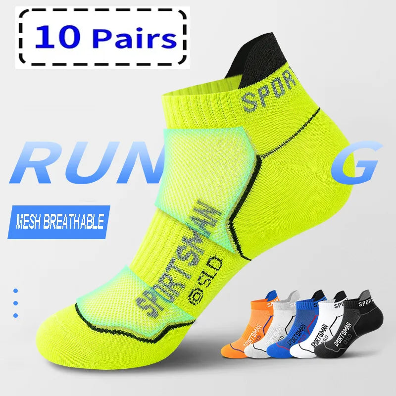 10 Paar Sneakers Socken Herren Damen Sport Freizeit Kurzsocken Füßlinge Gr 38–46