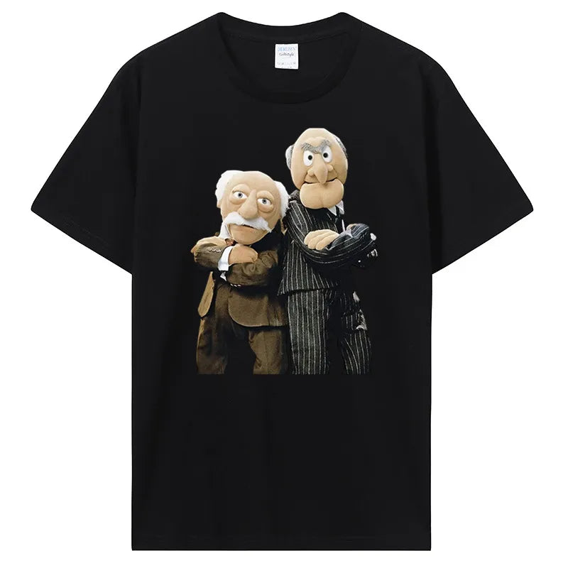 Herren Fashion Vintage 3D T-Shirt Rundhals Unisex Shirt Top Sommer Streetwear