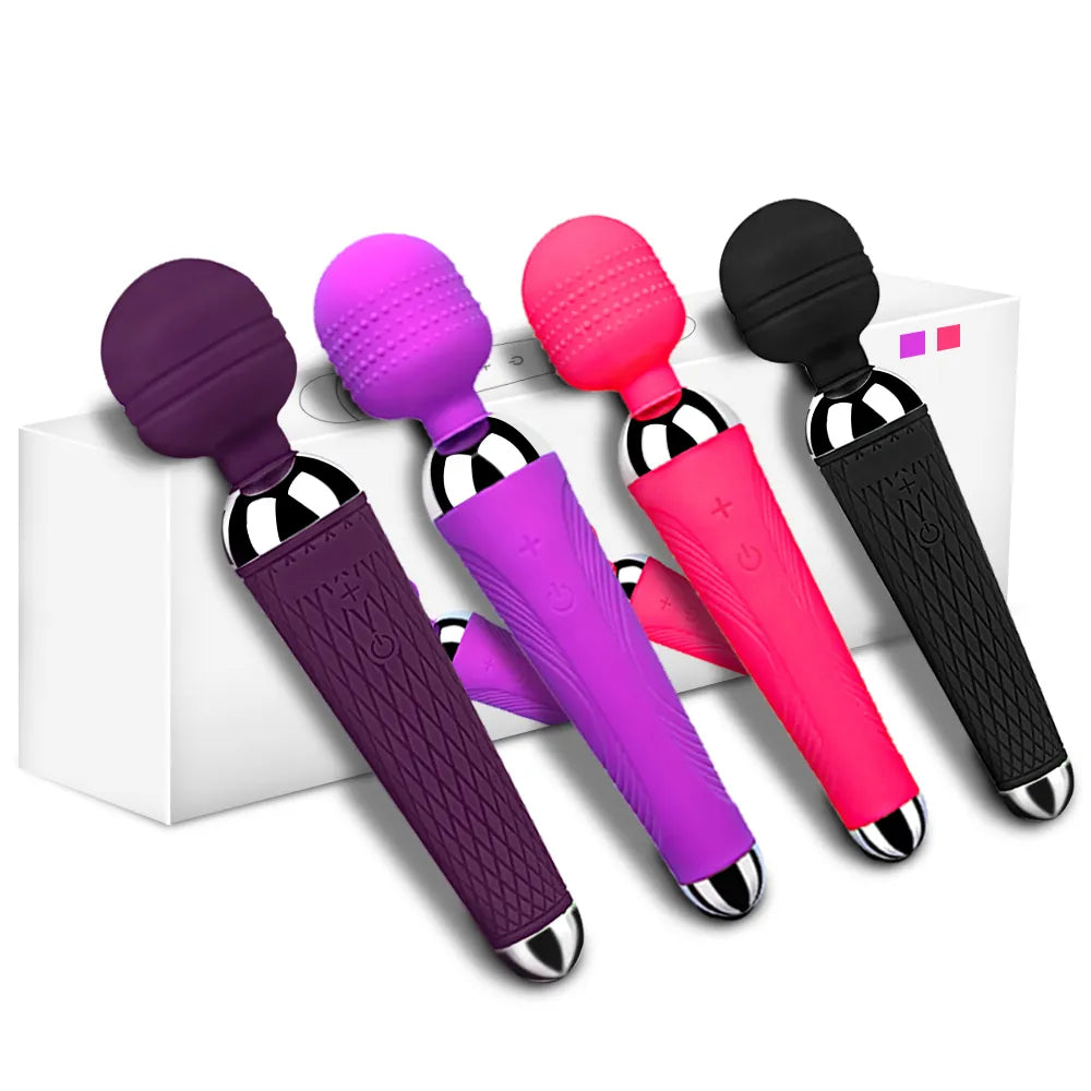 Silikon Dildo G-Punkt Vibrator 20 modi Sexspielzeug für Frauen Klitoris