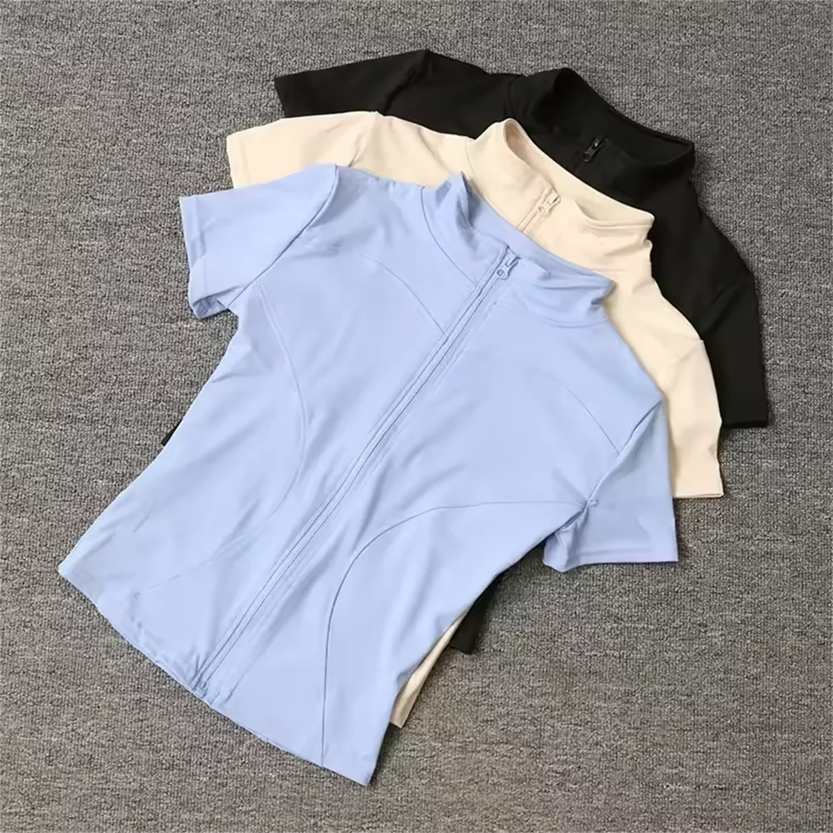 Felpa Donna Giacca Sportiva Con Zip Tuta Maniche Lunghe Cappuccio Maglia Shirt
