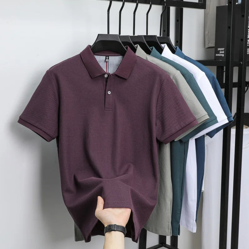 Herren Poloshirt POLO Shirt T-Shirt Kurzarm Zipper Hemd Fashion Polohemd Top NEU