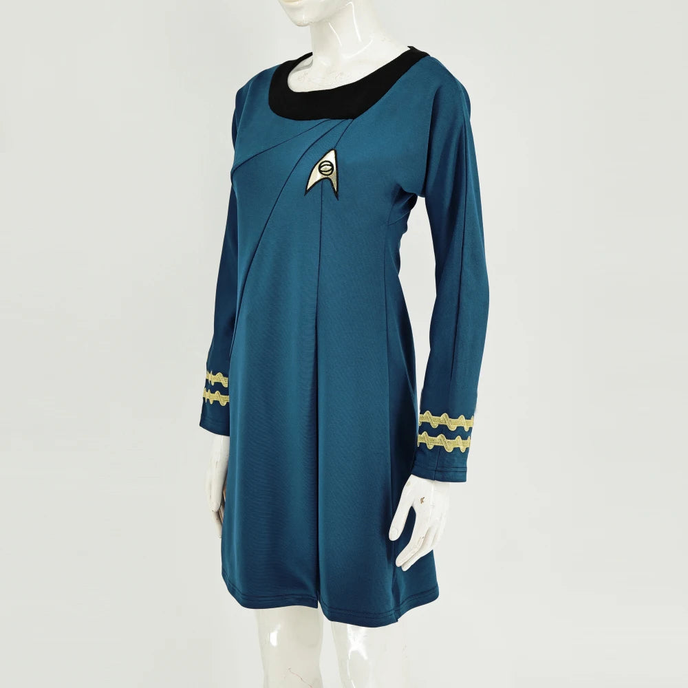 Damen Star Trek Kostüme Uniform Karneval Fasching Halloween Mottopartys