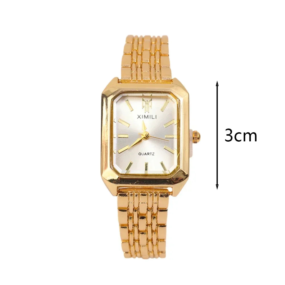 Damen Armbanduhr Quarzuhr Luxus Quartz Armband Uhr Chronograph Business Damenuhr