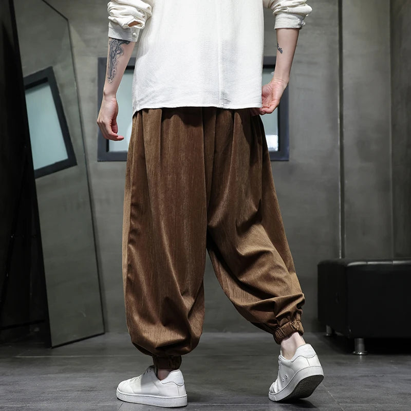 Männer Hose Haremshosen Pumphosen Pluderhosen Hosenrock Herrenrock Kilt Jogger