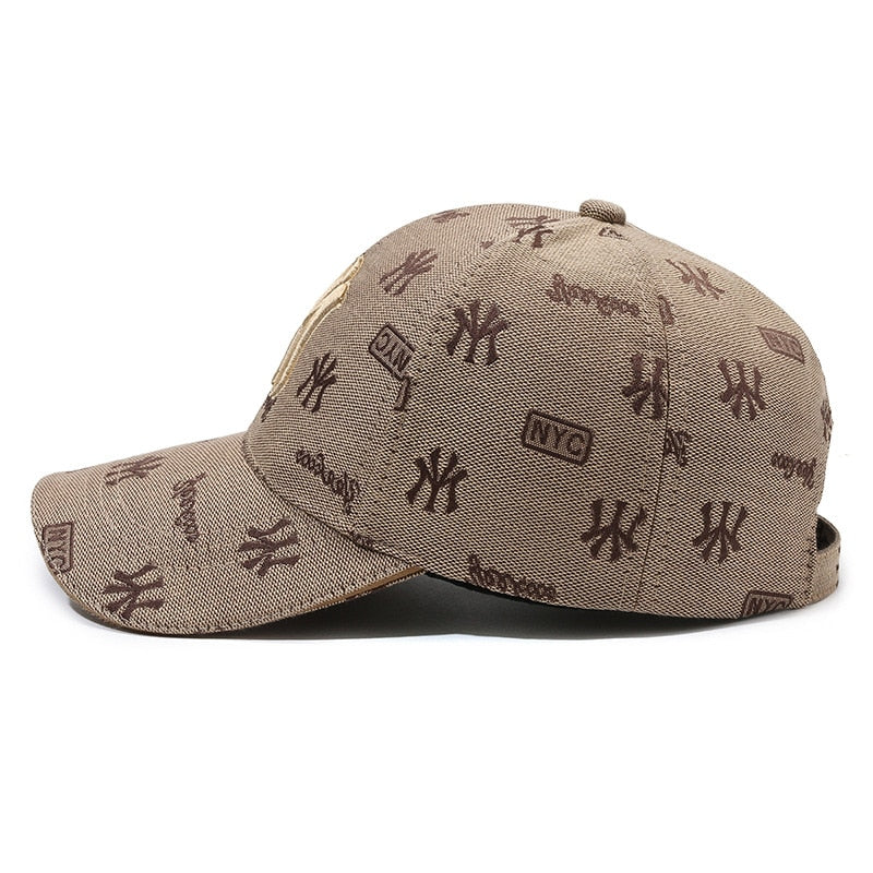 Fashion Basecap Cappy Baseball Cap Mütze Kappe gebogen Hat Hut