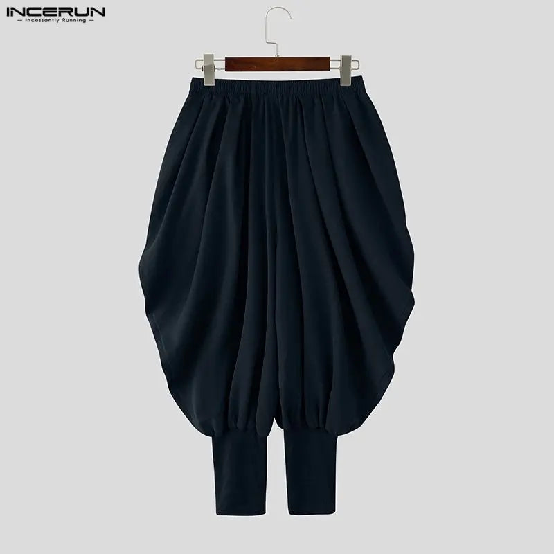 Männer Hose Haremshosen Pumphosen Pluderhosen Hosenrock Herrenrock Kilt Jogger