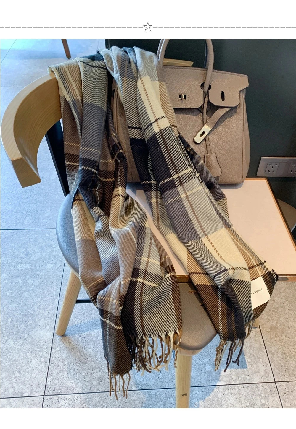 Damen Schal Winterschal Stola Schlauchschal Halstuch Wollschal Strickschal Loop