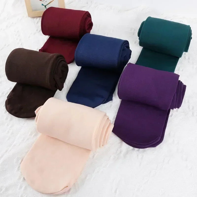Frauen Winter Strumpfhose Hose Warm Thermohose Innenfleece Blickdichte Leggins