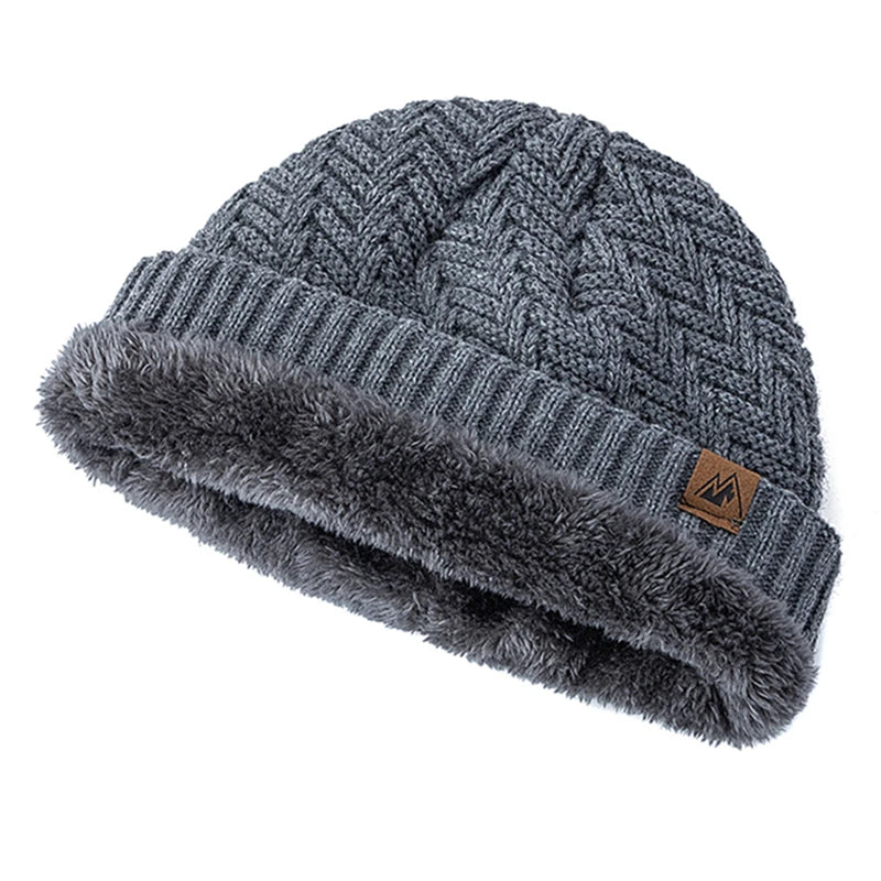 Warme Herren Damen Wintermütze Woll Mütze Fashion Strickmütze Kappe Hut Unisex