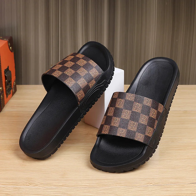 Badelatschen Hausschuhe Flip Flops Frauen Herren Sandalen rutschfeste Slippers