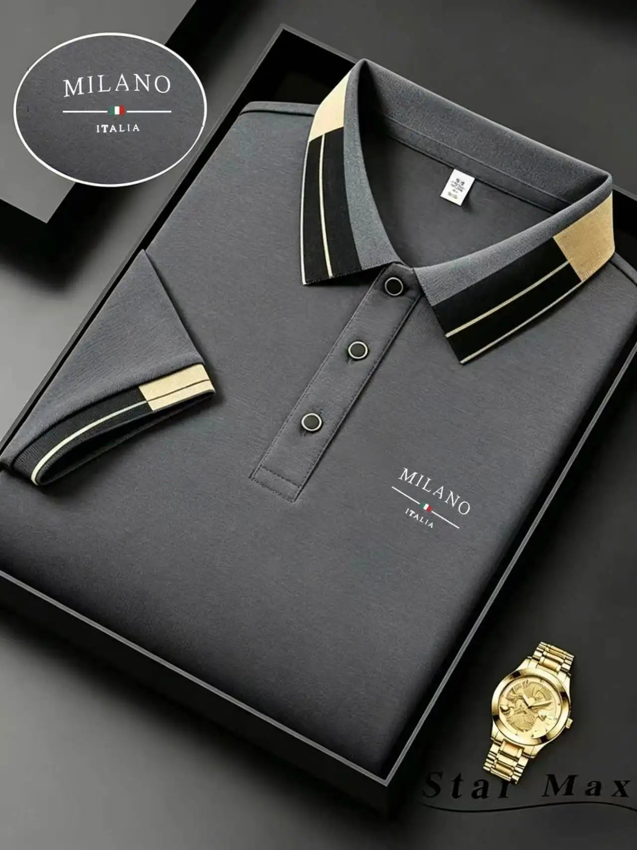 Herren Poloshirt POLO Shirt T-Shirt Kurzarm Hemd Fashion Polohemd Herrenmode Top