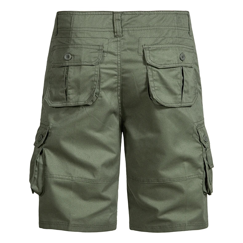 Herren knielange Shorts Bermuda Cargo Kurze Hose Herren Kurzehose Boxershorts
