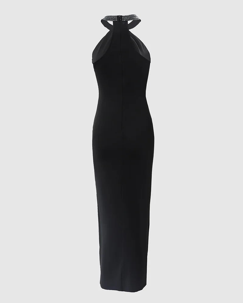 Damen Trägerlos Party Kleid Rock Rückenfrei Cocktailkleid Abendkleid Partykleid
