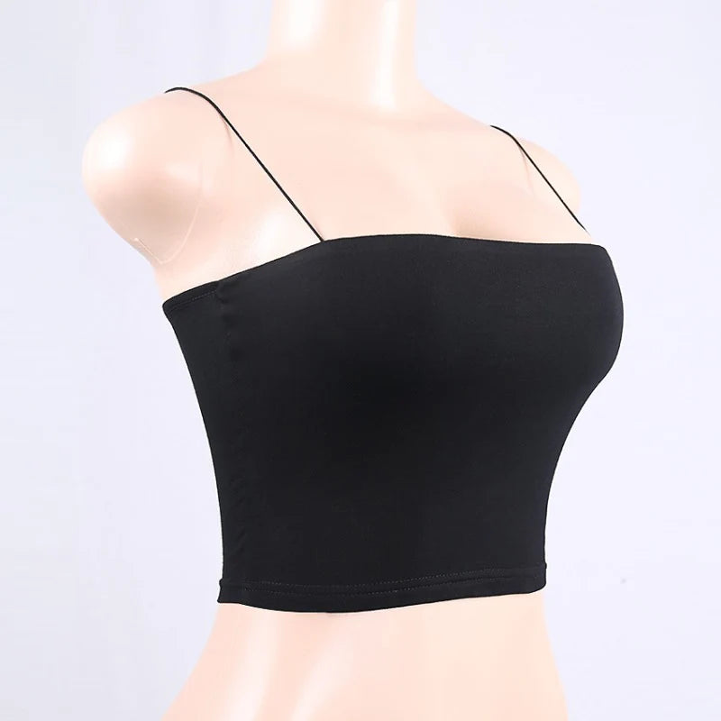 Damen Top Ärmellose Neckholder-Top Tank Top Shirt Trägertop Oberteil Blusen