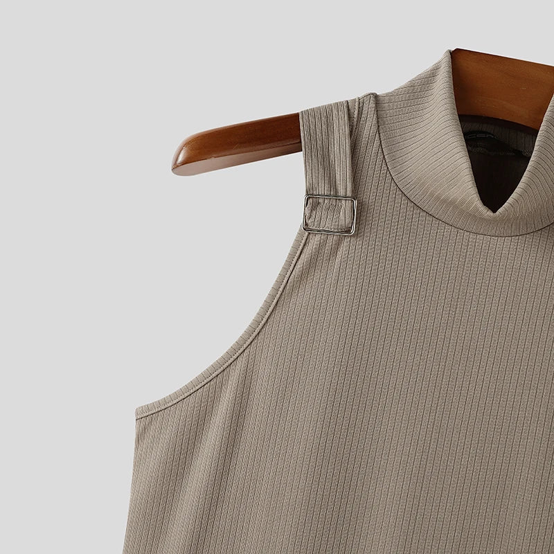Herren Oberteil Ärmellos Tank Top Sexy Shirt Clubwear Muskel T-Shirt Unterhemd
