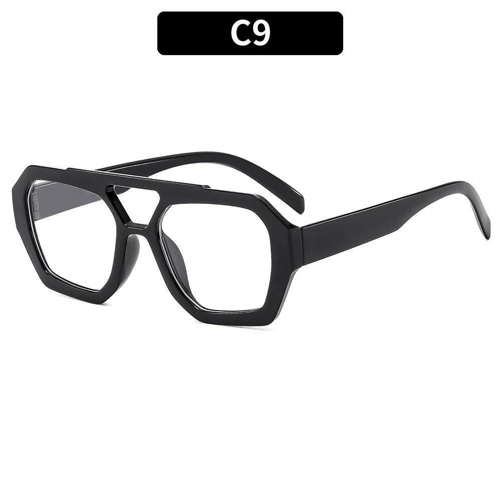 Occhiali da sole ovali oversize per donna e uomo Fotocromatici Polarizzati UV400