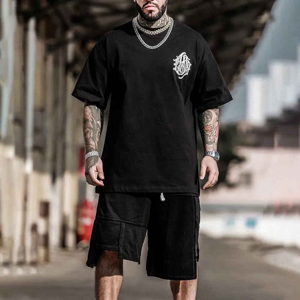 Fashion Herren Plus Size 3D T-Shirt Rundhals Unisex Sommer Hip Hop Streetwear
