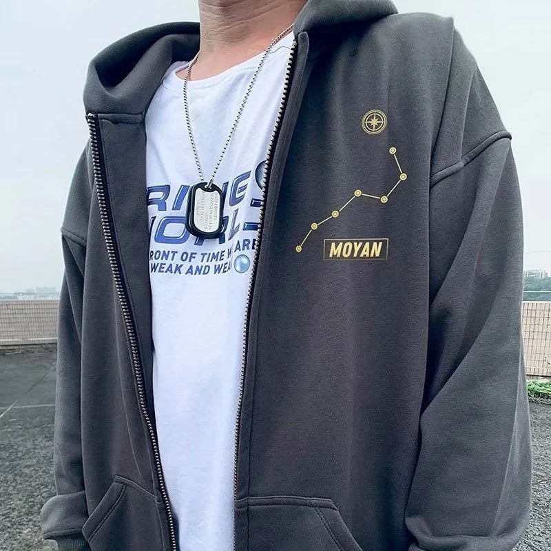 Herren Kapuzenpullover Sweatjacke Hoodie Sweatshirt Pullover Pulli Streetwear