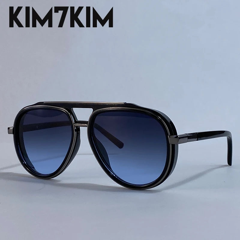 Damen Sonnenbrille Luxus Modische Herren Brille Vintage Pilotenbrille UV400