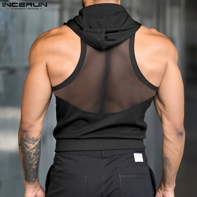 Herren Oberteil Ärmellos Tank Top Sexy Shirt Clubwear Muskel T-Shirt Unterhemd