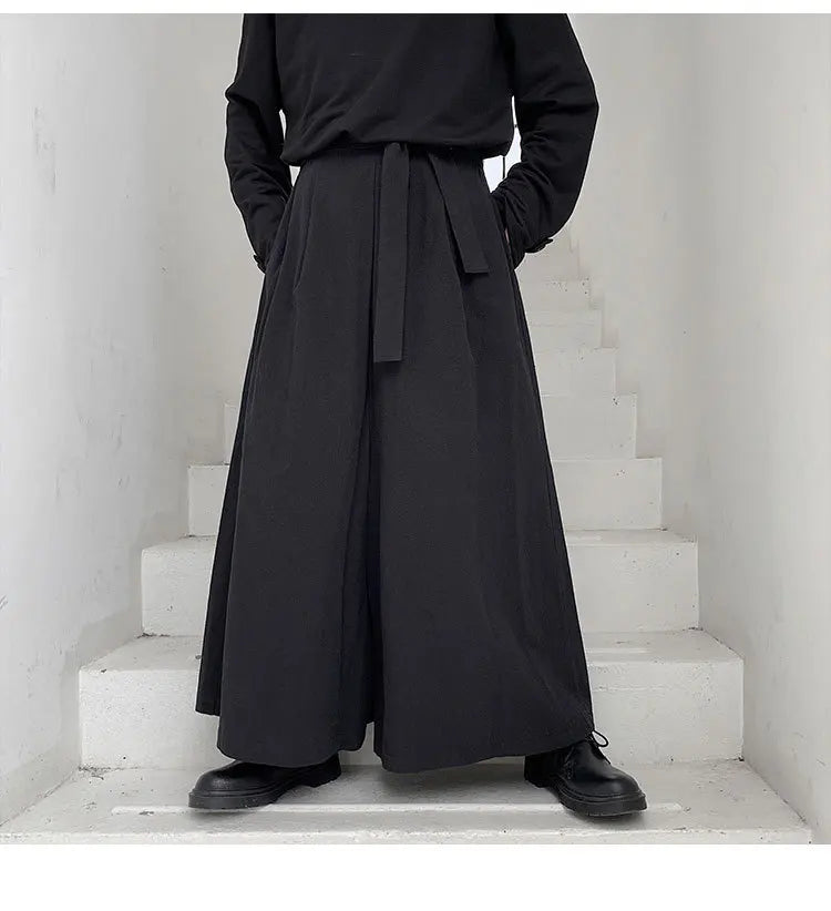 Männer Hose Haremshosen Pumphosen Pluderhosen Hosenrock Herrenrock Kilt Kimono