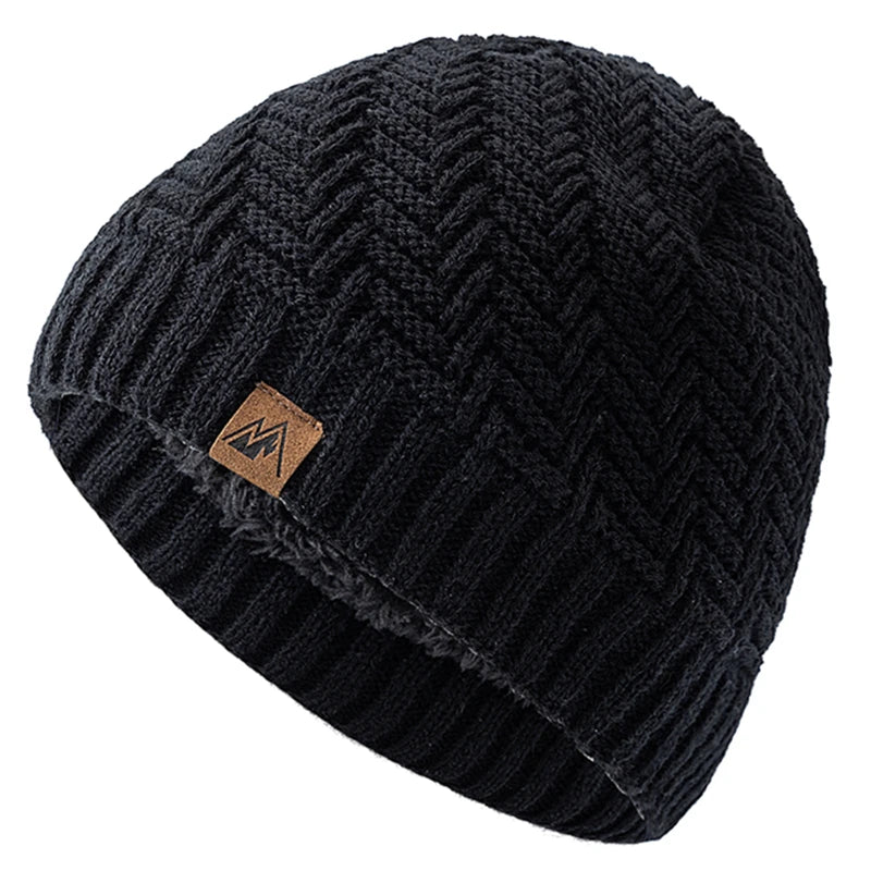 Warme Herren Damen Wintermütze Woll Mütze Fashion Strickmütze Kappe Hut Unisex