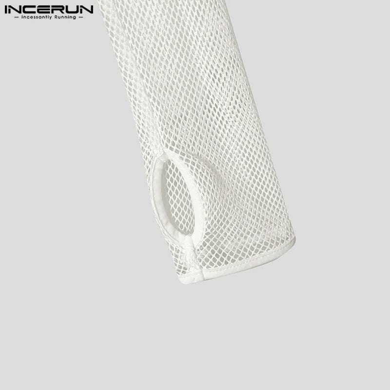 Maglietta Uomo Shirt T-Shirt Canottiera Camicia Maglia Sexy Body Trasparente Top
