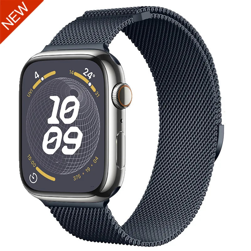 Milanese Armband für Apple Watch Series 9 8 7 6 5 4 3 SE Ultra Sport Band iWatch