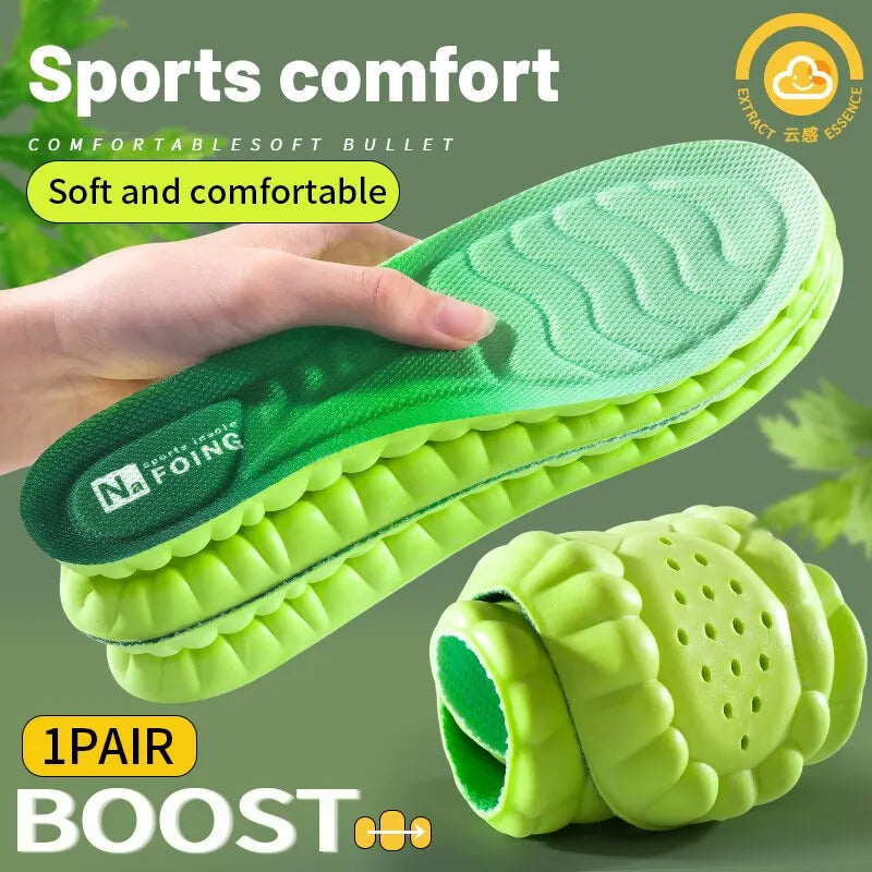 Orthopädische Einlegesohlen EVA Schuheinlagen Gel-Sohlen Sportschuh-Einlage