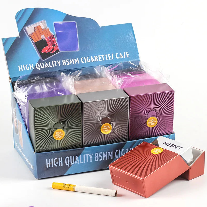 Zigarettenetui Etui 20 Zigaretten Box Dose Metall BigBox Tabakdose Klappdeckel