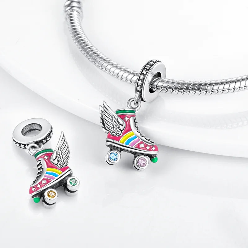 Charms Anhänger 925 Sterling Silber Sammelarmband Charm Armband  Damen Geschenk