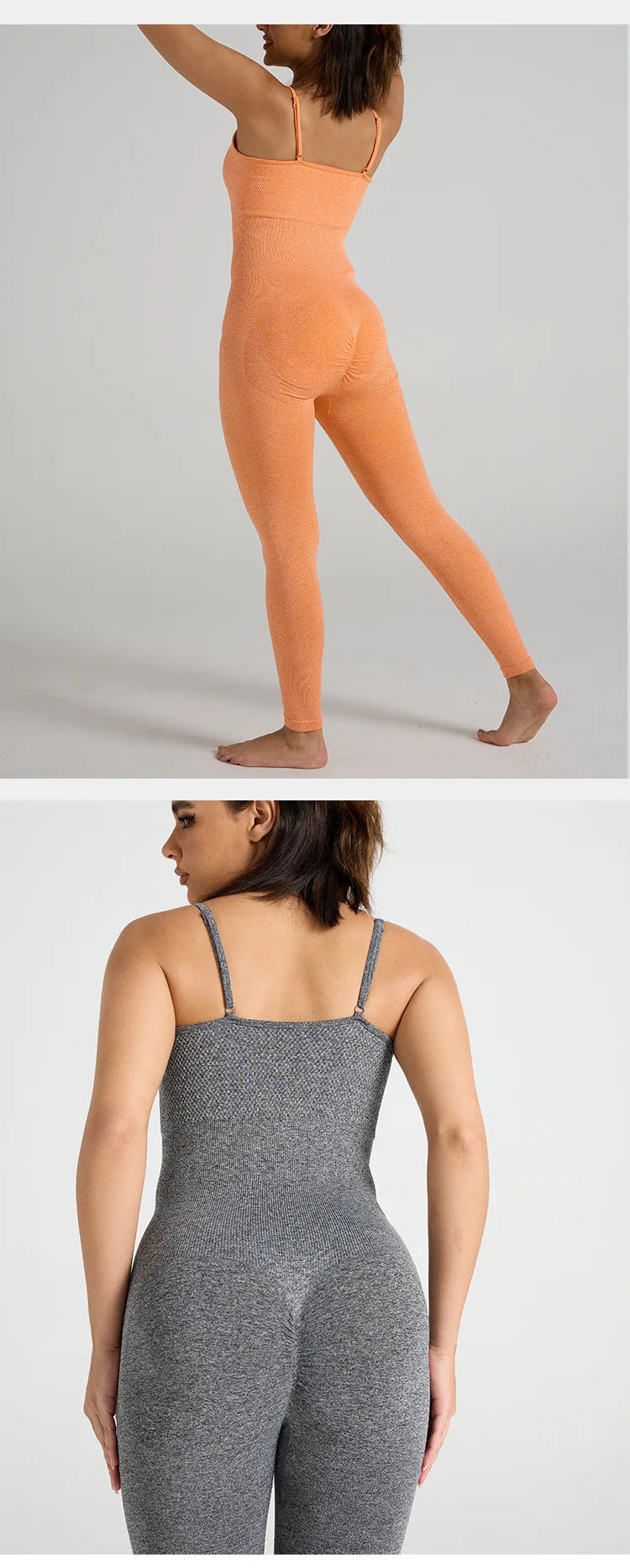 Yoga Fitness Overalls Jumpsuit Gym Stretch Leggings Jogging Anzug Top Push Up