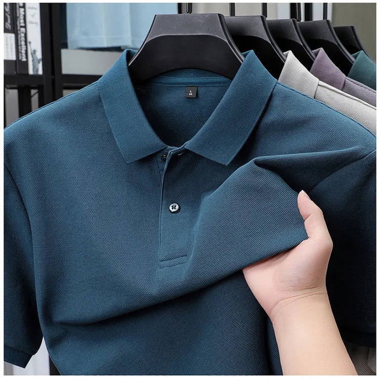 Herren Poloshirt POLO Shirt T-Shirt Kurzarm Zipper Hemd Fashion Polohemd Top NEU